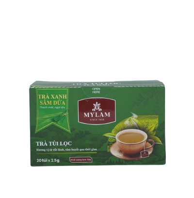 Trà Xanh Sâm Dứa Túi Lọc